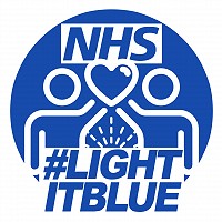 Proud to support #lightitblue for the NHS
